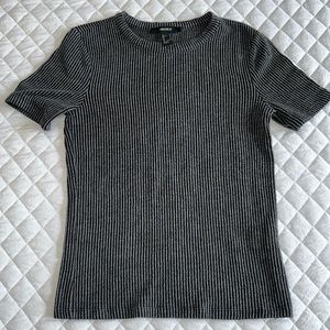Forever 21, black and grey T-shirt. Size small.